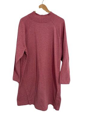 Hyba Mock Neck Raglan Sweatshirt Tunic 3X